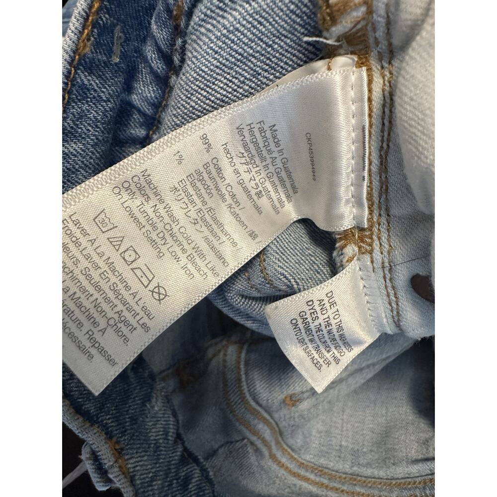 Madewell Jeans Womens Size 26 Tomboy Straight Leg Light Blue Denim High Waist - Picture 11 of 14